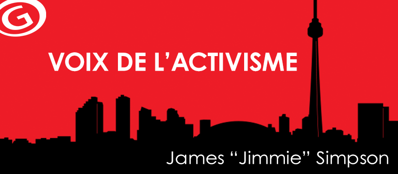 Voix de l'activisme Jimmie Simpson